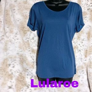 Classic Style LuLaRoe Blue Shirt - Size Large